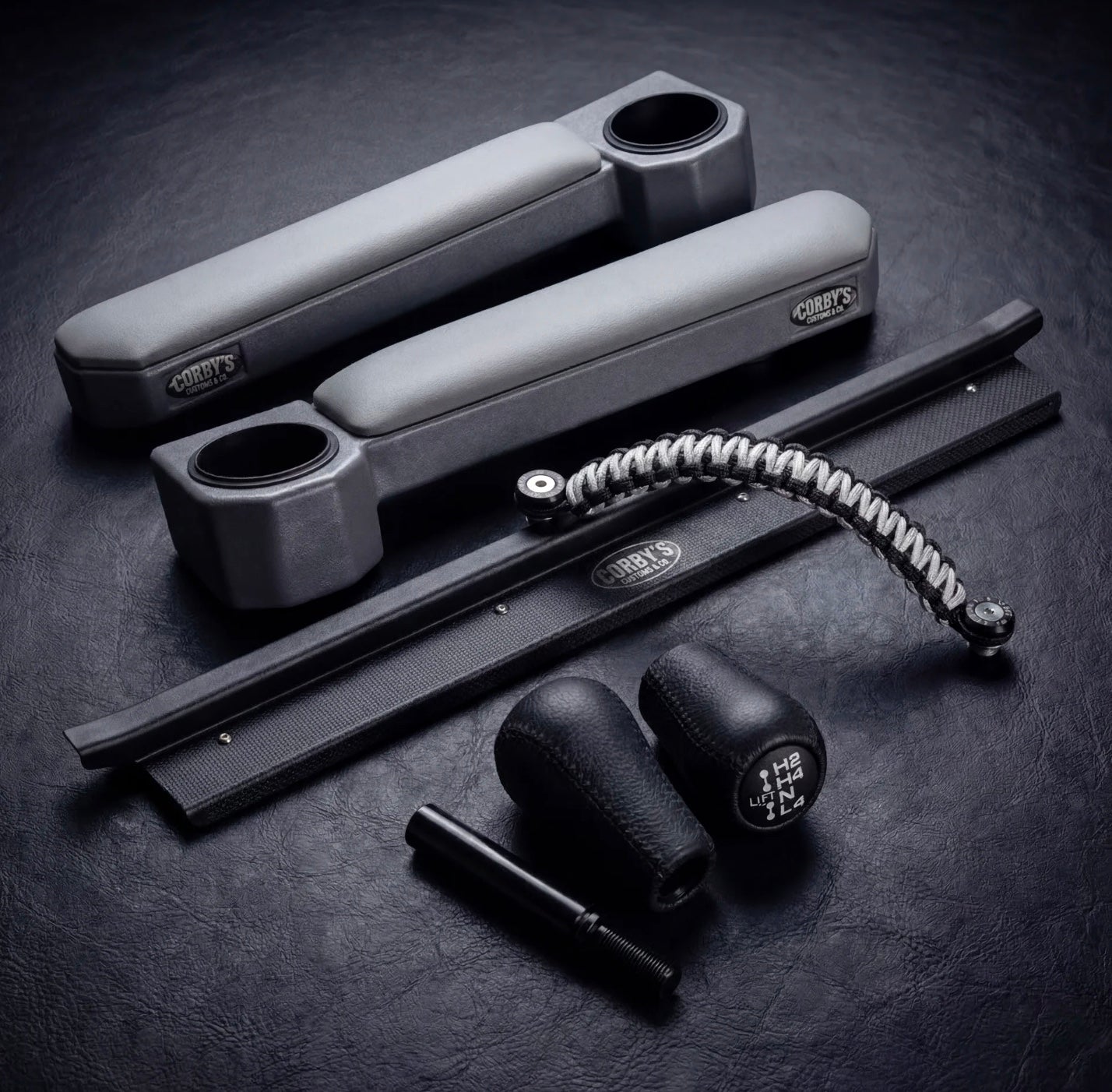 70 SERIES DUAL CAB ESSENTIALS KIT | Knobs + Armrests + Sills + Straps