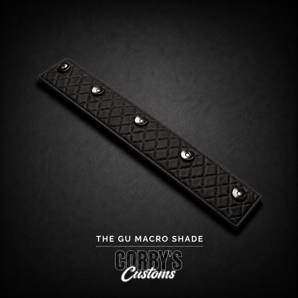GU - GQ PATROL BLACK MACRO DASH SHADE | Sun Visor Heat & Glare Protection