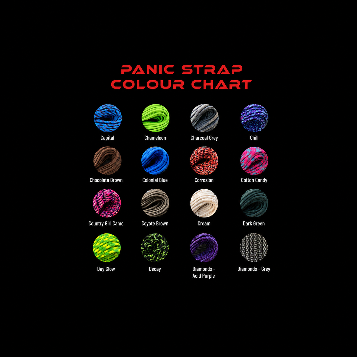 CORBY'S PANIC STRAPS