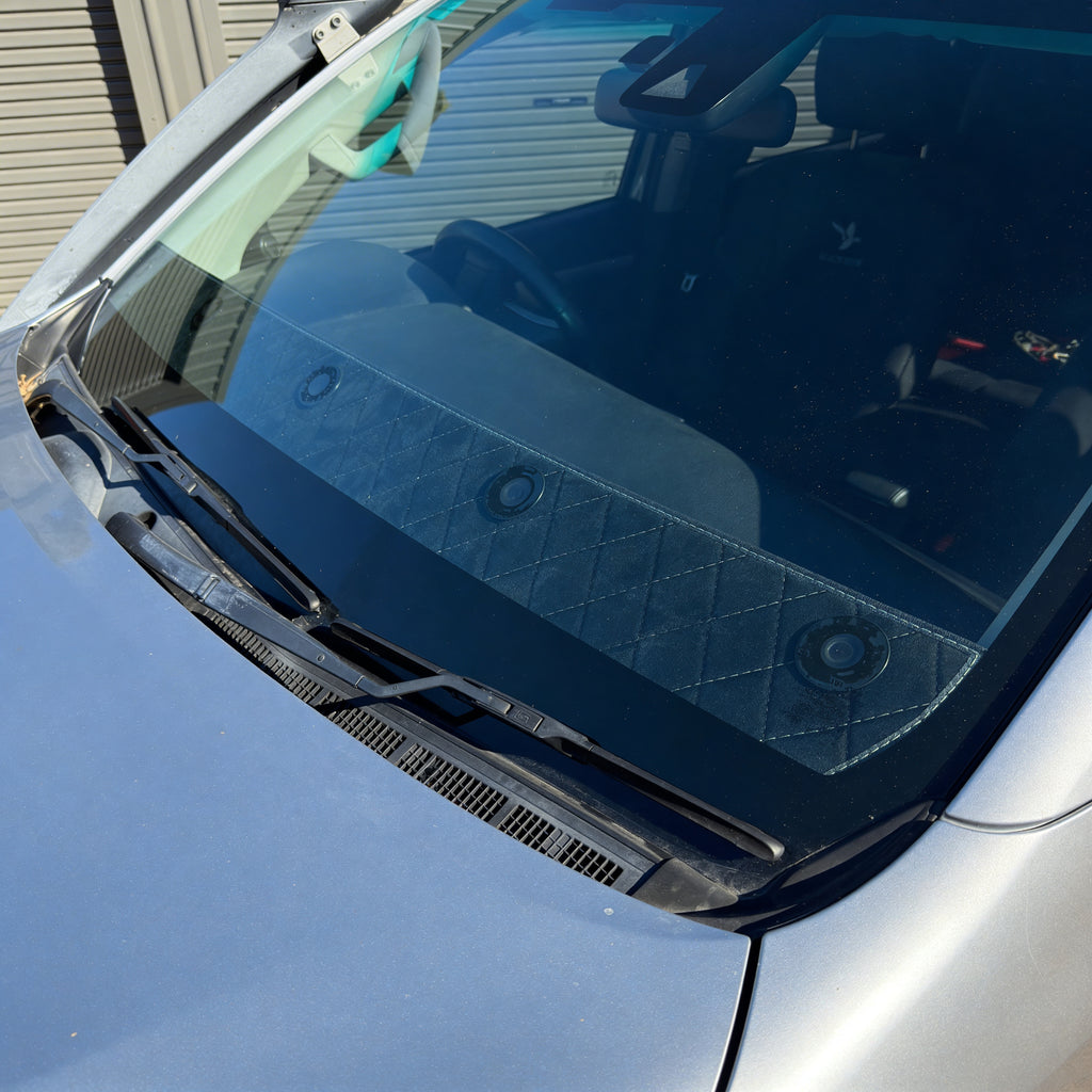 HILUX N80/N70 BLACK MACRO DASH SHADE | Sun Visor Heat & Glare Protection