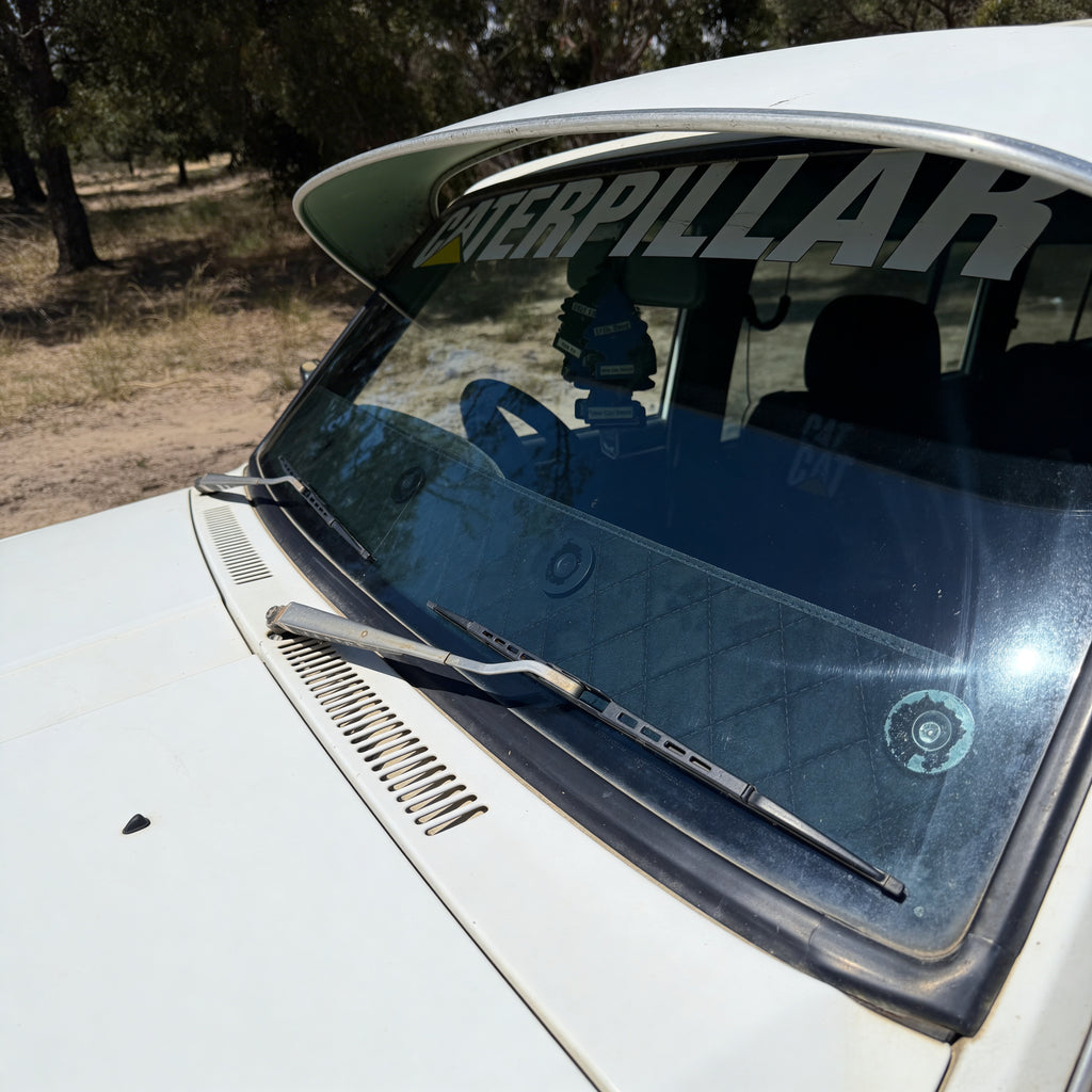 GU - GQ PATROL BLACK MACRO DASH SHADE | Sun Visor Heat & Glare Protection